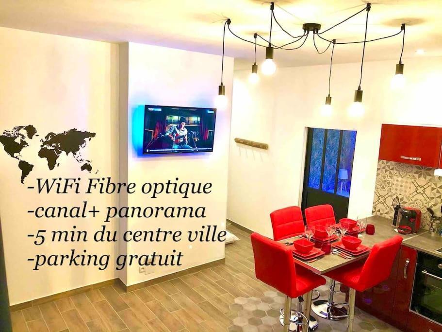 Le Led Room,Centre Ville Place De Parking Gratuite Sens Eksteriør bilde
